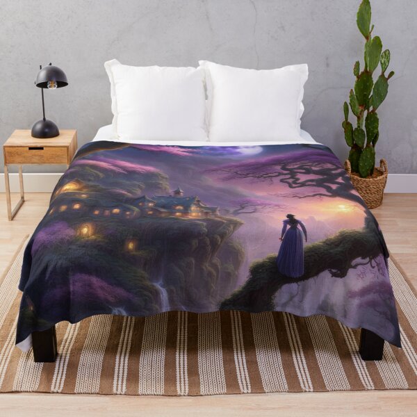 Item preview, Fantasy Purple Forest: There's No Place Like Home designed and sold by AlaskaBorg.