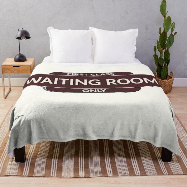 Item preview, First Class Waiting room designed and sold by designbywhacky.