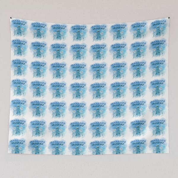 Item preview, Jellyfish in the fancy blue sea designed and sold by Satika Ploy.
