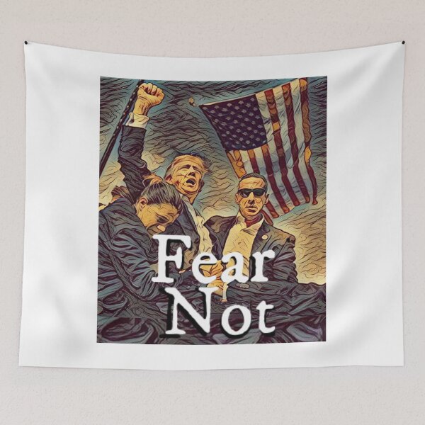 Item preview, Trump Assassination Fear Not designed and sold by Flirt-Teez.