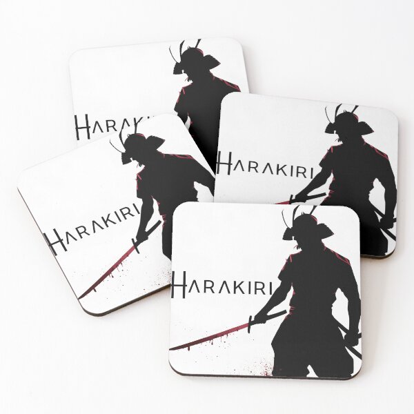 Item preview, Harakiri samurai t-shirt design  designed and sold by Shorazu.