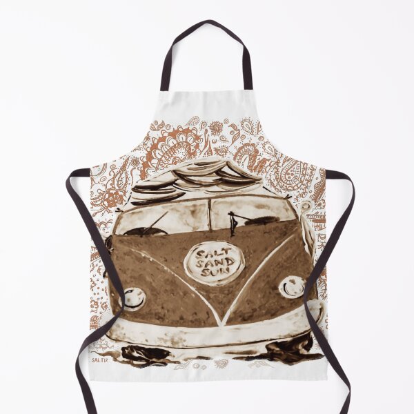 Item preview, PAISLEY SEPIA SANDY SURF VAN  designed and sold by SALTi2Art.