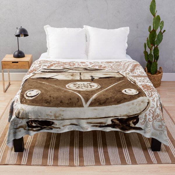 Item preview, PAISLEY SEPIA SANDY SURF VAN  designed and sold by SALTi2Art.