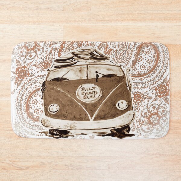 Item preview, PAISLEY SEPIA SANDY SURF VAN  designed and sold by SALTi2Art.