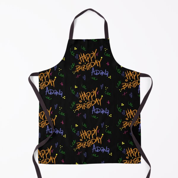 Item preview, HAPPY BIRTHDAY ADANA CUSTOM NAME  designed and sold by GIVENGRACE.ART.