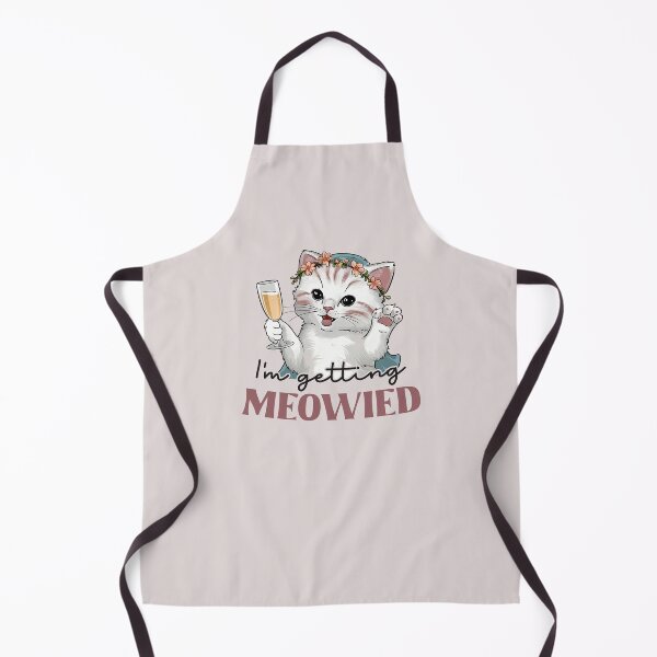 Item preview, I'm Getting Meowied Funny Bachelorette Party Cat Getting Married Kitty Bride designed and sold by wowwowmeow.