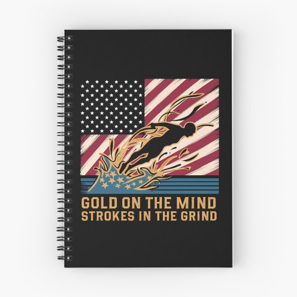 Item preview, Gold On The Mind, Strokes In The Grind, Swimming designed and sold by decorwonders.