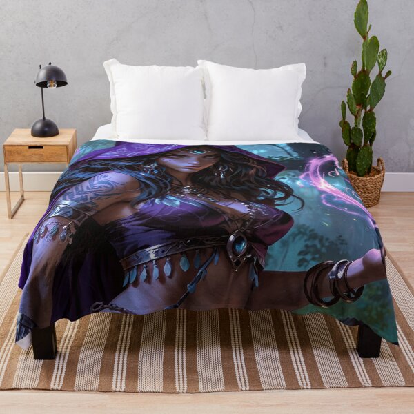Item preview, Fantasy Purple Forest: Queen Of the Westside Forest designed and sold by AlaskaBorg.