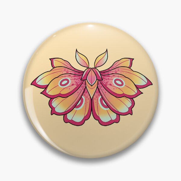 Item preview, Sunset Flower Moth designed and sold by NervaRose.