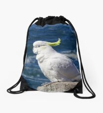 Sulphur-crested Cockatoo Drawstring Bag