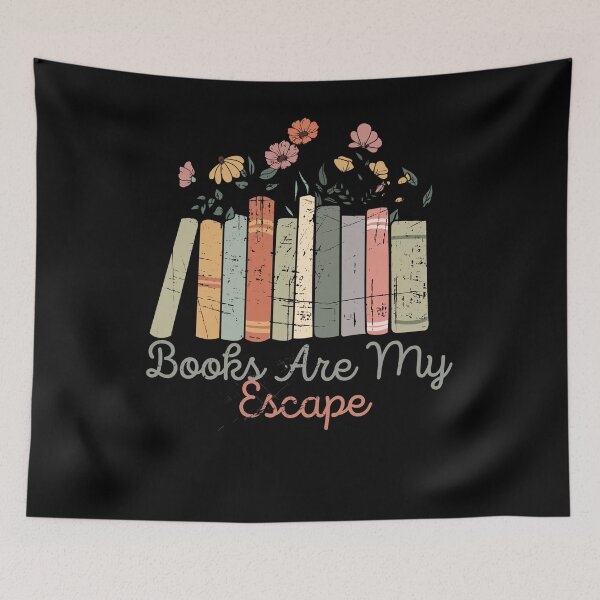 Item preview, Books Are My Escape designed and sold by EULALIA Twarog.