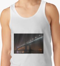  Self-Anchored Suspension Bridge, Early Morning, Nature, Mother Earth, Environment, Wildlife, Flora, Kind, Grain, Park Tank Top