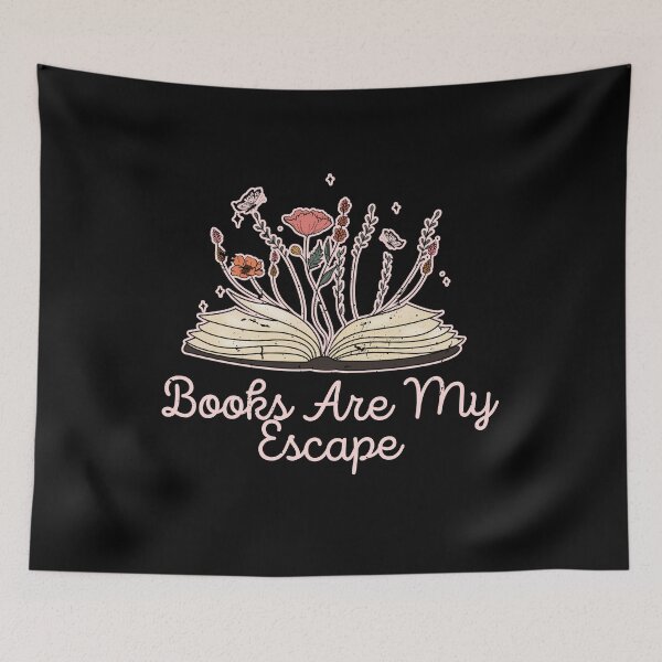 Item preview, Books Are My Escape designed and sold by EULALIA Twarog.