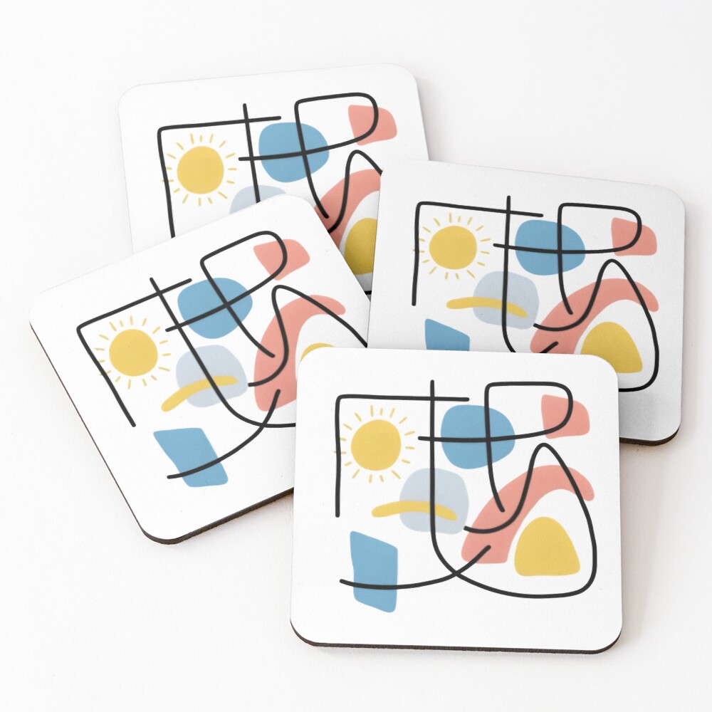 Item preview, Coasters (Set of 4) designed and sold by JSYARD.