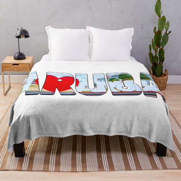 Item preview, ARUBA - Caribbean Sea Letters with Cruise Ship designed and sold by Adam Gormley.