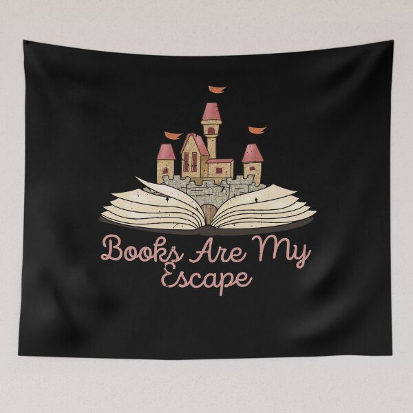 Item preview,  Books Are My Escape designed and sold by EULALIA Twarog.