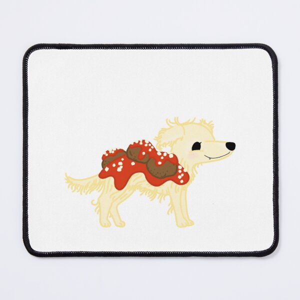 Item preview, Spaghetti & Meatballs Borzoi Dog designed and sold by Sarah Reed.