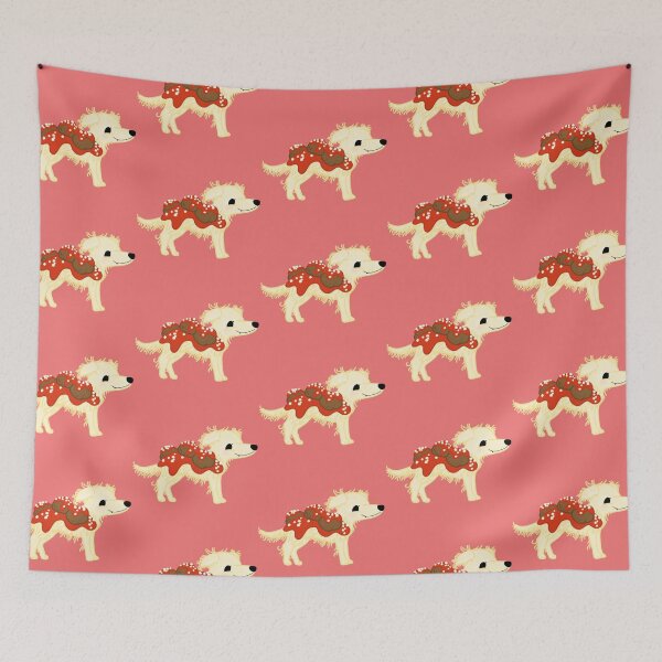 Item preview, Spaghetti & Meatballs Borzoi Dog designed and sold by Sarah Reed.