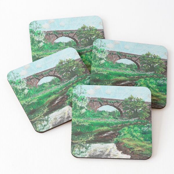 Item preview, Railway viaduct reflections designed and sold by Catherine Holland.