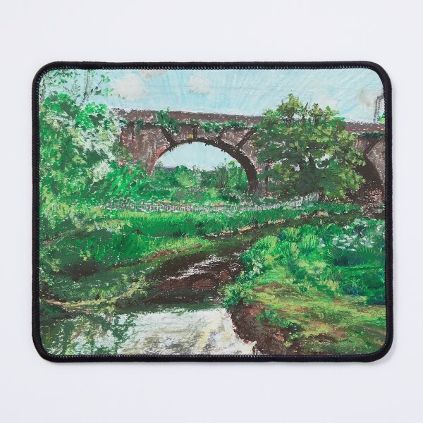 Item preview, Railway viaduct reflections designed and sold by Catherine Holland.