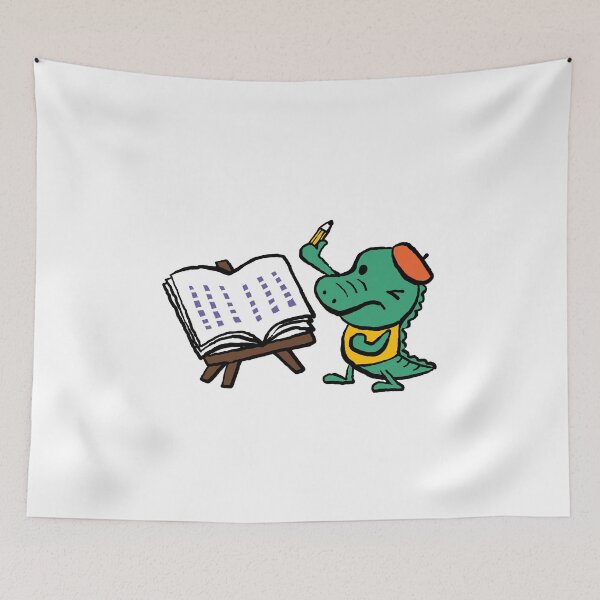 Item preview, The Artistic Alligator designed and sold by Cocoa-cat.