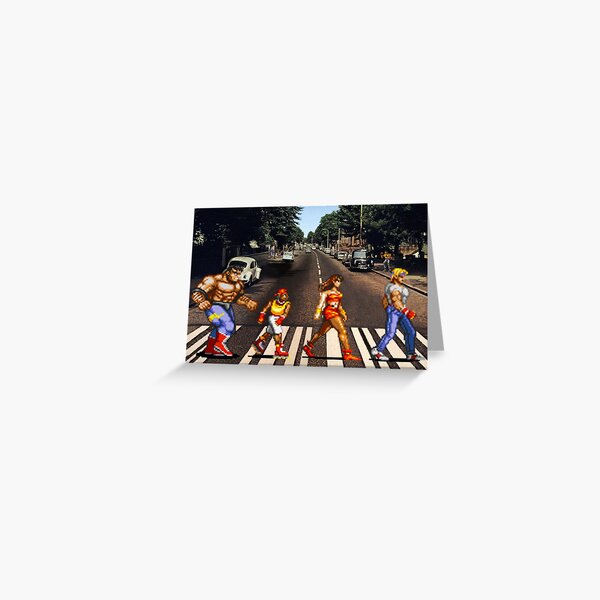 Streets of Rage - Album inspiré Carte de vœux