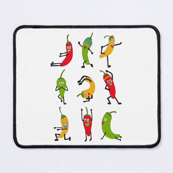 Item preview, Silly Peppers Yoga Asana designed and sold by SillyPeppers.