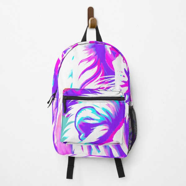 Item preview, Purple, Pink, and White Lion in Majestic Pose designed and sold by GrizzlyCollective.