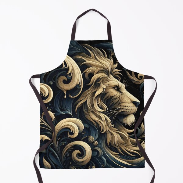 Item preview, Blossom Kings: Lions and Floral Majesty Background designed and sold by daruneenok.