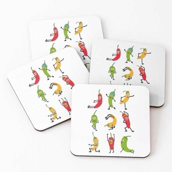 Item preview, Silly Peppers Yoga Asana designed and sold by SillyPeppers.