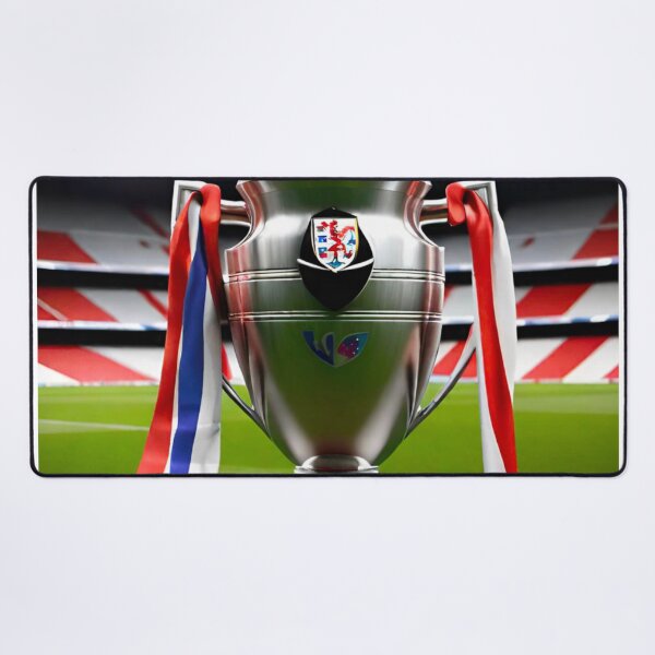 Item preview, Shiny Red, White, and Blue Winning Trophy designed and sold by GrizzlyCollective.