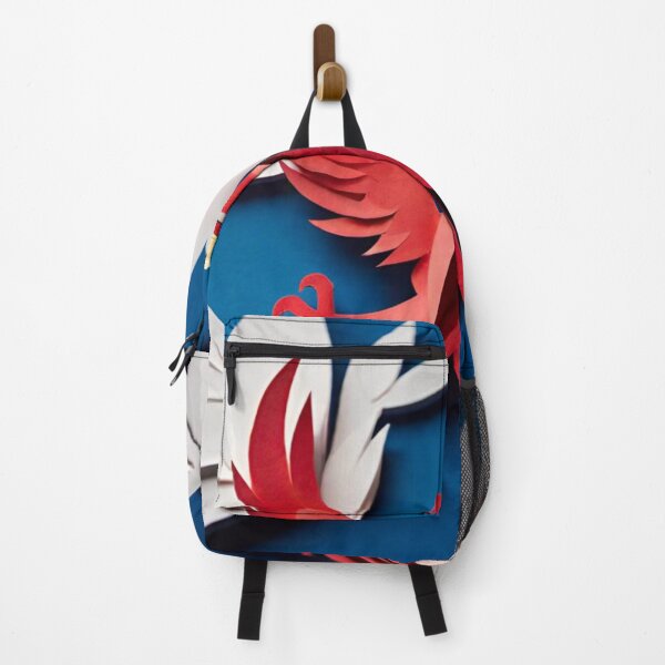 Item preview, Red Bird with Crown Pattern Design designed and sold by GrizzlyCollective.