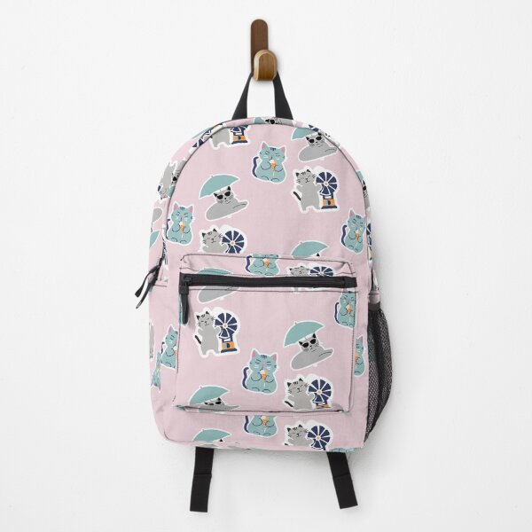 Item preview, Summer cat sticker package or pattern v. 2 designed and sold by coloursforkids.