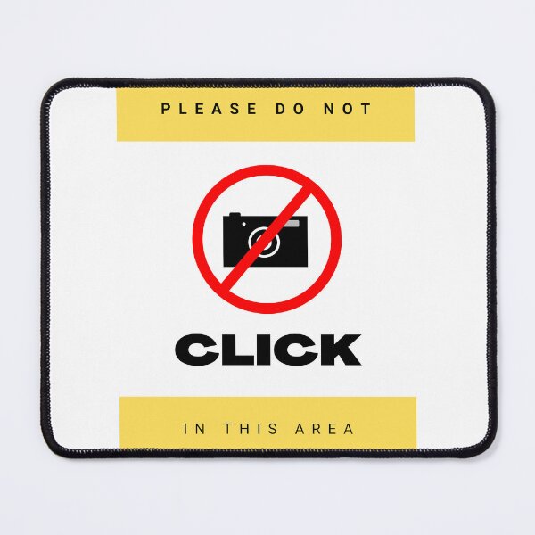 Item preview, No Photography Allowed Sign - Clear, Bold No Photos Prohibited Sign for Public Spaces and Private Properties designed and sold by crazymessygirl.