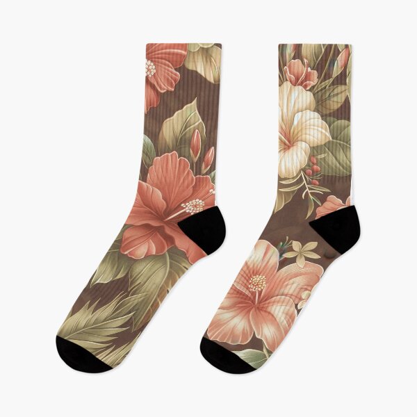 Item preview, Vintage Hawaiian Floral Pattern designed and sold by ML-Media.
