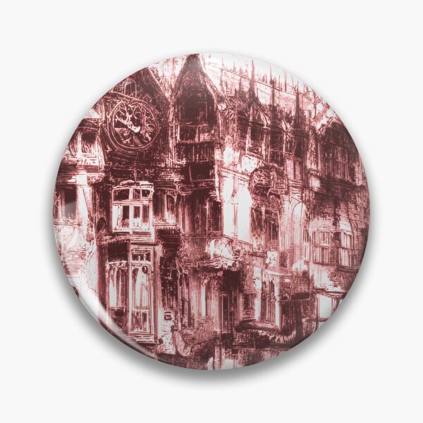 Item preview, Old-Fashioned 1800s London Cityscape Artwork designed and sold by GrizzlyCollective.