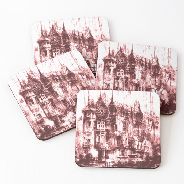 Item preview, Old-Fashioned 1800s London Cityscape Artwork designed and sold by GrizzlyCollective.