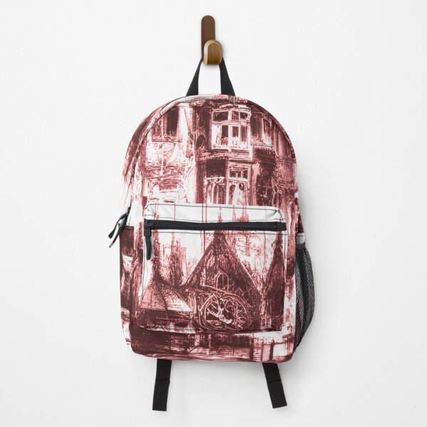 Item preview, Old-Fashioned 1800s London Cityscape Artwork designed and sold by GrizzlyCollective.