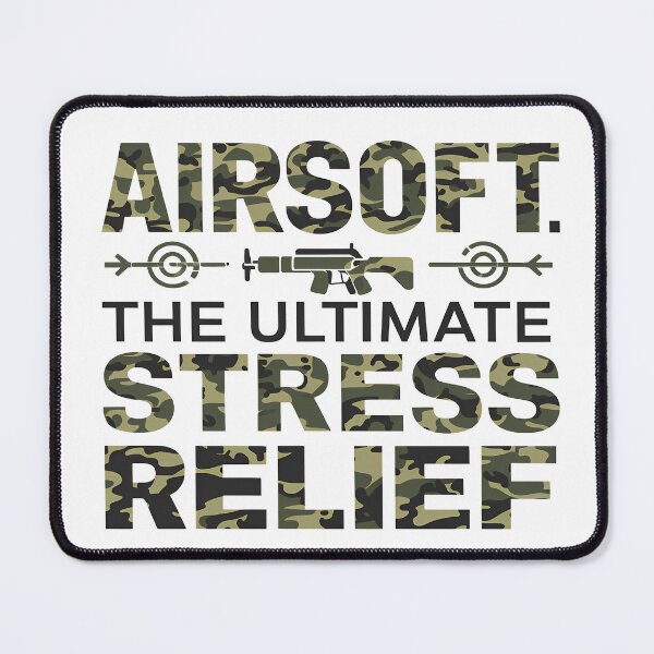 Item preview, Airsoft The Ultimate Stress Relief designed and sold by SewnMemories.