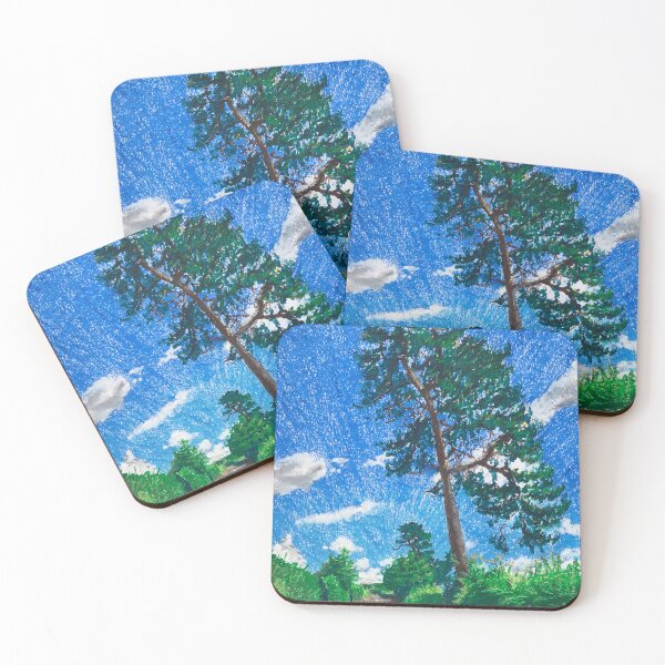 Item preview, Leaning Pine designed and sold by Catherine Holland.