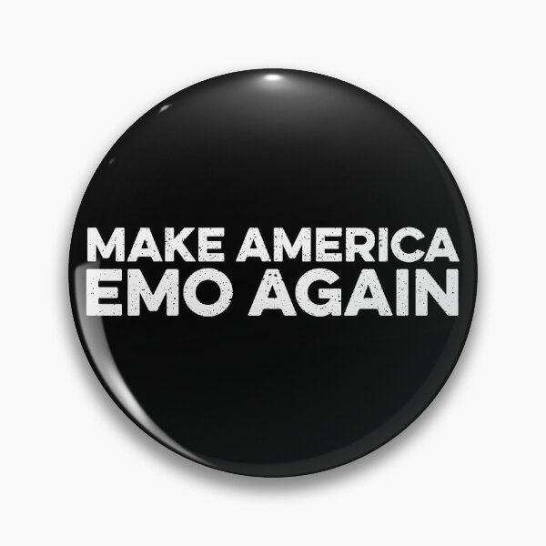 Item preview, MAKE AMERICA EMO AGAIN Funny Goth designed and sold by zeviwanty.