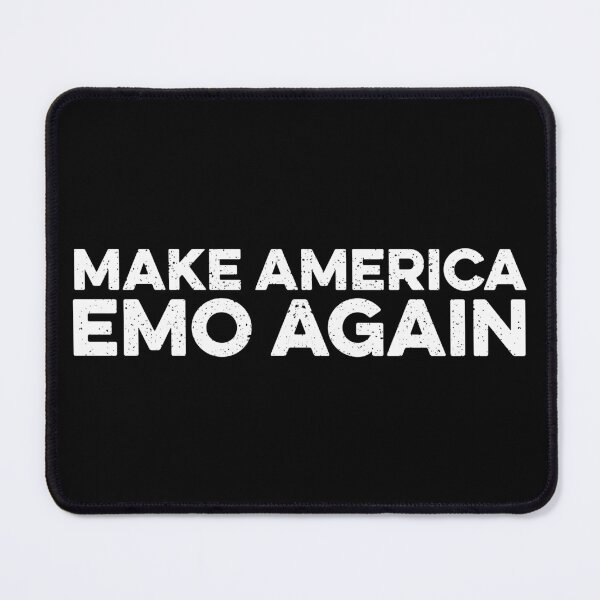 Item preview, MAKE AMERICA EMO AGAIN Funny Goth designed and sold by zeviwanty.
