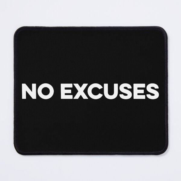 Item preview, No Excuses designed and sold by zeviwanty.