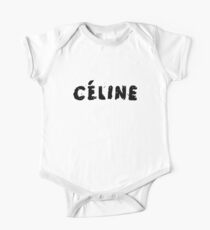 Celine Paris Kurzärmeliger Einteiler