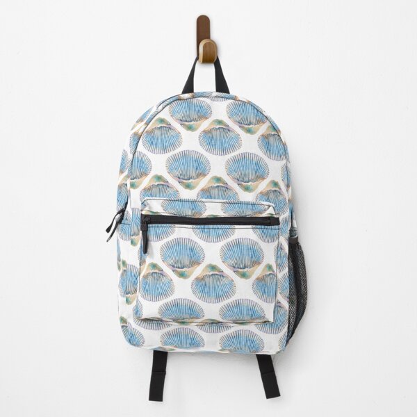 Item preview, Seashell Beach Blue White designed and sold by Sketchbook Designs.
