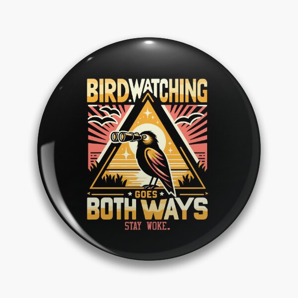 Item preview, Birdwatching Goes Both Ways Funny Bird Watcher Bird Day designed and sold by Dressed For  Duty.