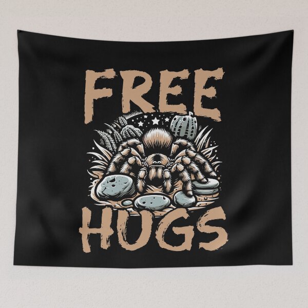 Item preview, Tarantula Free Hugs designed and sold by Clara Hollins.