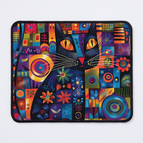 Item preview, Bright Vivid Color Cat designed and sold by Myra365Art.