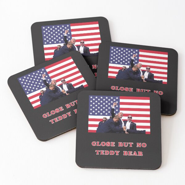 Item preview, US President Assassination Attempt:Meme tshirt;No teddy bear designed and sold by OwlWorks.