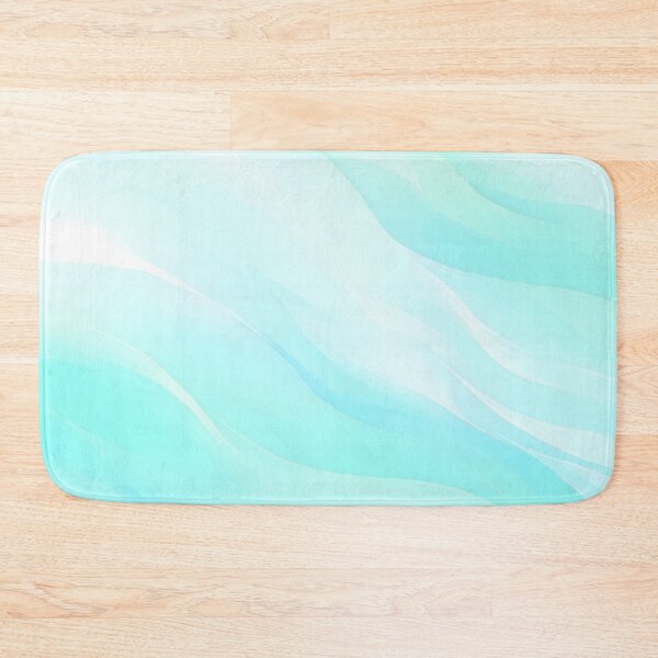 Item preview, Blue and green smooth wind wave designed and sold by Luinaforest.